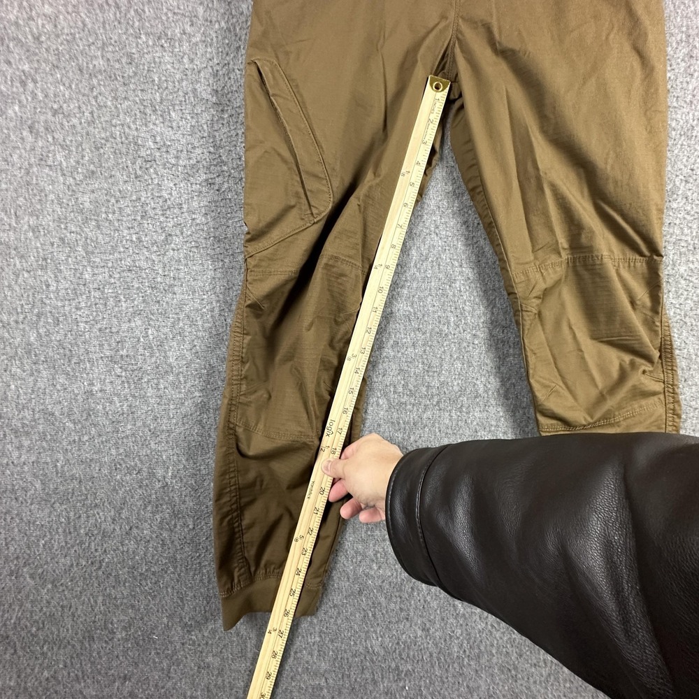 Women's Olive Utility Jogger Pants - Picture 8 of 14